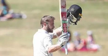 NZ make inroads after Williamson’s 200 in record total of 715