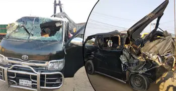 5 killed as microbus fell into ditch in B’baria