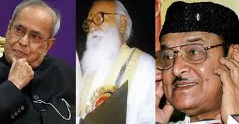Pranab, Nanaji, Bhupen awarded Bharat Ratna