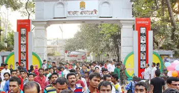 Ekushey book fair becomes vibrant with huge crowds