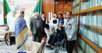 Ershad takes oath