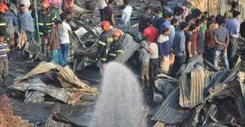Terrifying fire kills 8 while sleeping