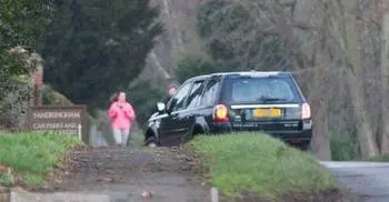 Police speak to Philip for not wearing seatbelt