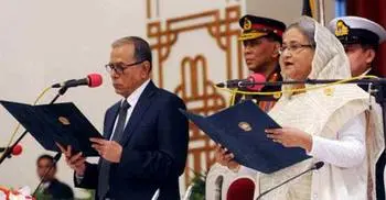 Sheikh Hasina takes oath as PM for fourth term