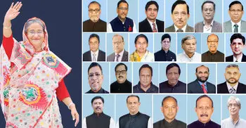 New cabinet pay homage to Bangabandhu