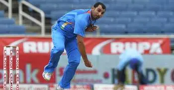 Shami becomes fastest Indian to take 100 ODI wickets