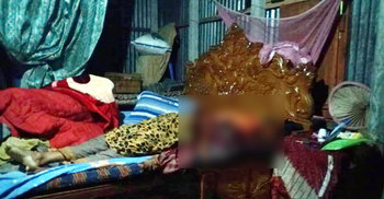 ঘরে ঢুকে প্রবাসীর স্ত্রীকে গলা কেটে হত্যা