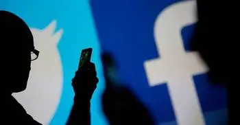 Facebook, Twitter removed hundreds of accounts