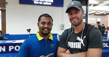 De Villiers is about to play for Rangpur Riders