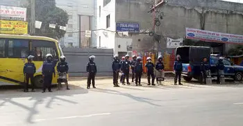 Garment workers join work at Ashulia