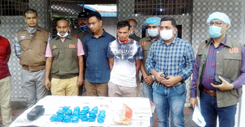 ৫১ লাখ টাকার ইয়াবাসহ চিকিৎসক গ্রেফতার