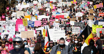 Abortion rights march: Thousands attend rallies across US