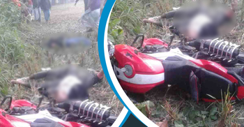 সড়কের পাশে মিলল ৩ মোটরসাইকেল আরোহীর লাশ