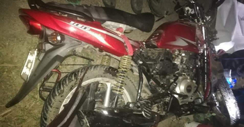 বাসচাপায় প্রাণ গেলো দুই মোটরসাইকেল আরোহীর