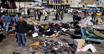 Death toll from Baghdad twin bombings rises to 32