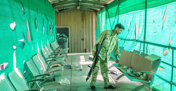 US left Bagram Airbase at night with no notice, Afghan commander says