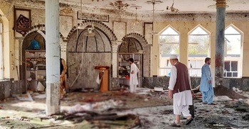 Afghan mosque hit by blast during Friday prayers