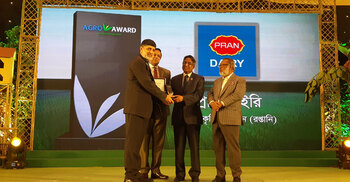 PRAN Dairy bags agro award-2021