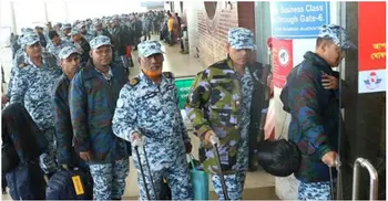 BAF replaces contingents in DR Congo
