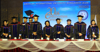 এআইইউবি’র ২০তম সমাবর্তন অনুষ্ঠিত