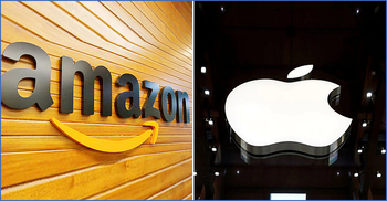 Amazon, Apple handed $225 mln in Italian antitrust fines