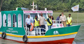 Miller’s Sundarbans visit promotes ecosystem conservation