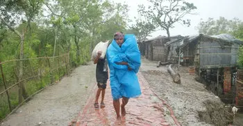 Amphan weakens into land depression