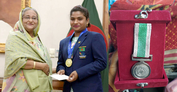 রাষ্ট্রপতি আনসার পদক পেলেন মাবিয়াসহ ৫ ক্রীড়াবিদ