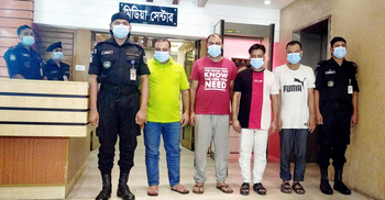 সৌদি পাঠানোর নামে ঢাকায় এনে ধর্ষণ, গ্রেফতার ৪