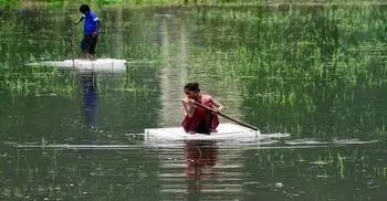 Assam floods force a million from their homes