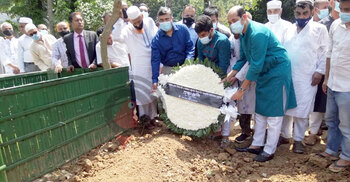 Ex-president Shahabuddin buried at Banani graveyard