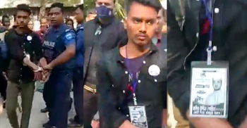 দেশীয় অস্ত্রসহ ‘নৌকার সমর্থক’ আটক