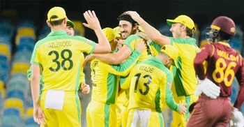 Aussie pacers dominate West Indies in series opener