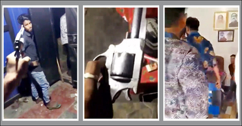 ‘টেনশন গ্রুপের’ অস্ত্র চালানোর ভিডিও ভাইরাল