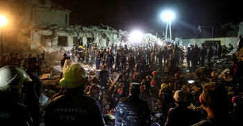 Azerbaijan says 12 civilians killed by Armenia shelling