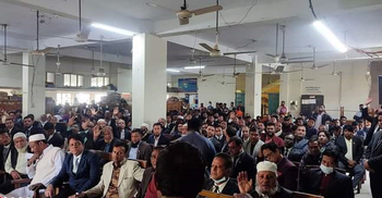 ব্রাহ্মণবাড়িয়ায় আইনজীবীদের আদালত বর্জন কর্মসূচি অব্যাহত