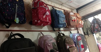 স্থানীয় স্কুল ব্যাগের ওপর নির্ভরশীল ভৈরবের দোকানিরা