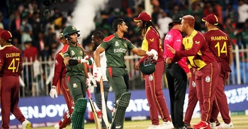 Tigers taste 3-run defeat to West Indies in T20 WC