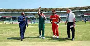 Bangladesh opt to bat first in series opener