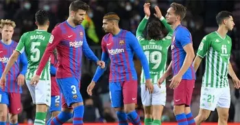 Betis snatch victory over Barcelona