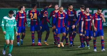 Barca miss two penalties but advances past Cornella in Copa del Rey