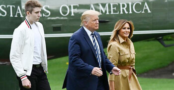 Trump’s son Barron tested positive for COVID-19, reveals Melania