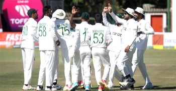 Roaring Tigers crush Zimbabwe by 220 runs in one-off Test