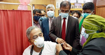 CJ, his wife take coronavirus vaccines