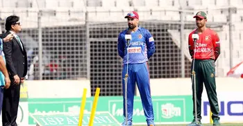 Bangladesh choose to bat against Afghanistan in 2nd T20I