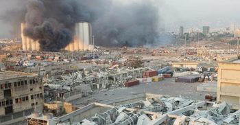 Up to 300,000 left homeless by Beirut blast: Governor