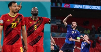 Belgium takes on Italy for spot in Euro 2020 semifinals
