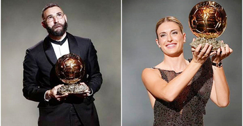Benzema, Putellas win Ballon d’Or awards