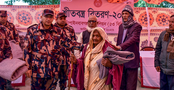 ৮ শতাধিক মানুষকে শীতবস্ত্র-বিনামূল্যে চিকিৎসাসেবা দিলো বিজিবি