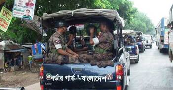 ব্রাহ্মণবাড়িয়া শহরে ৫ প্লাটুন বিজিবি মোতায়েন